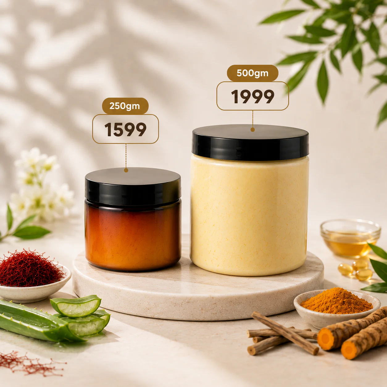Zafrani Whitening Cream 250g – Skin Brightening And Moisturizing Face Cream For Smooth And Glowing Skin