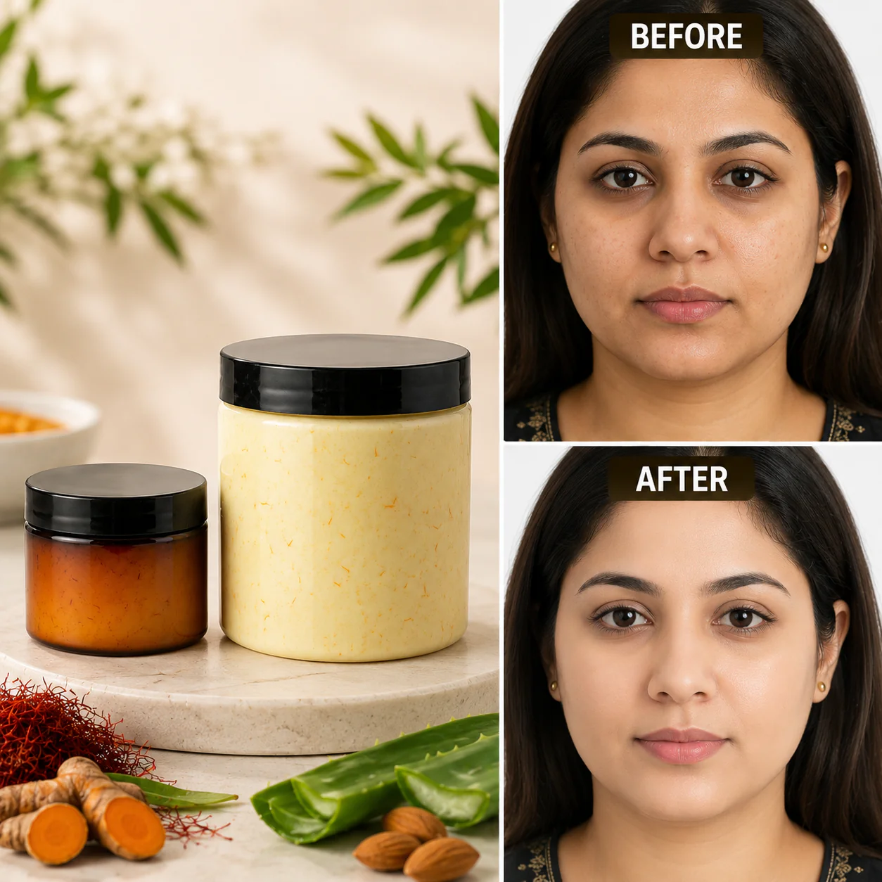 Zafrani Whitening Cream 250g – Skin Brightening And Moisturizing Face Cream For Smooth And Glowing Skin